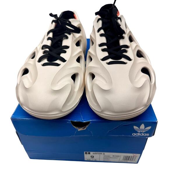 New Adidas AdiFOM Q‎ Sneakers Casual Shoes White Black HP6582 Men\'s US 9 main image 11